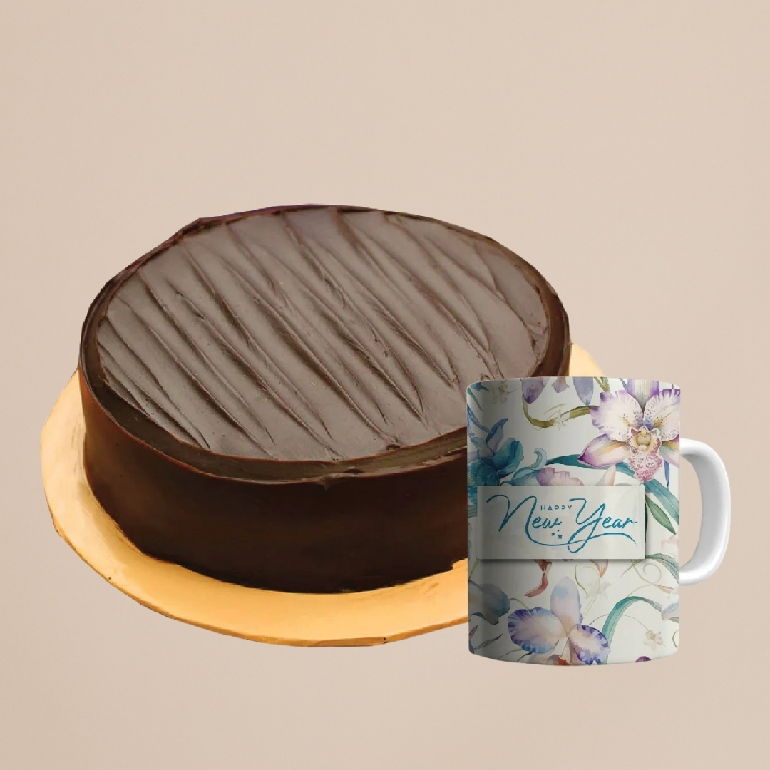 Mug & Chocolate Fudge Cake (2lbs)